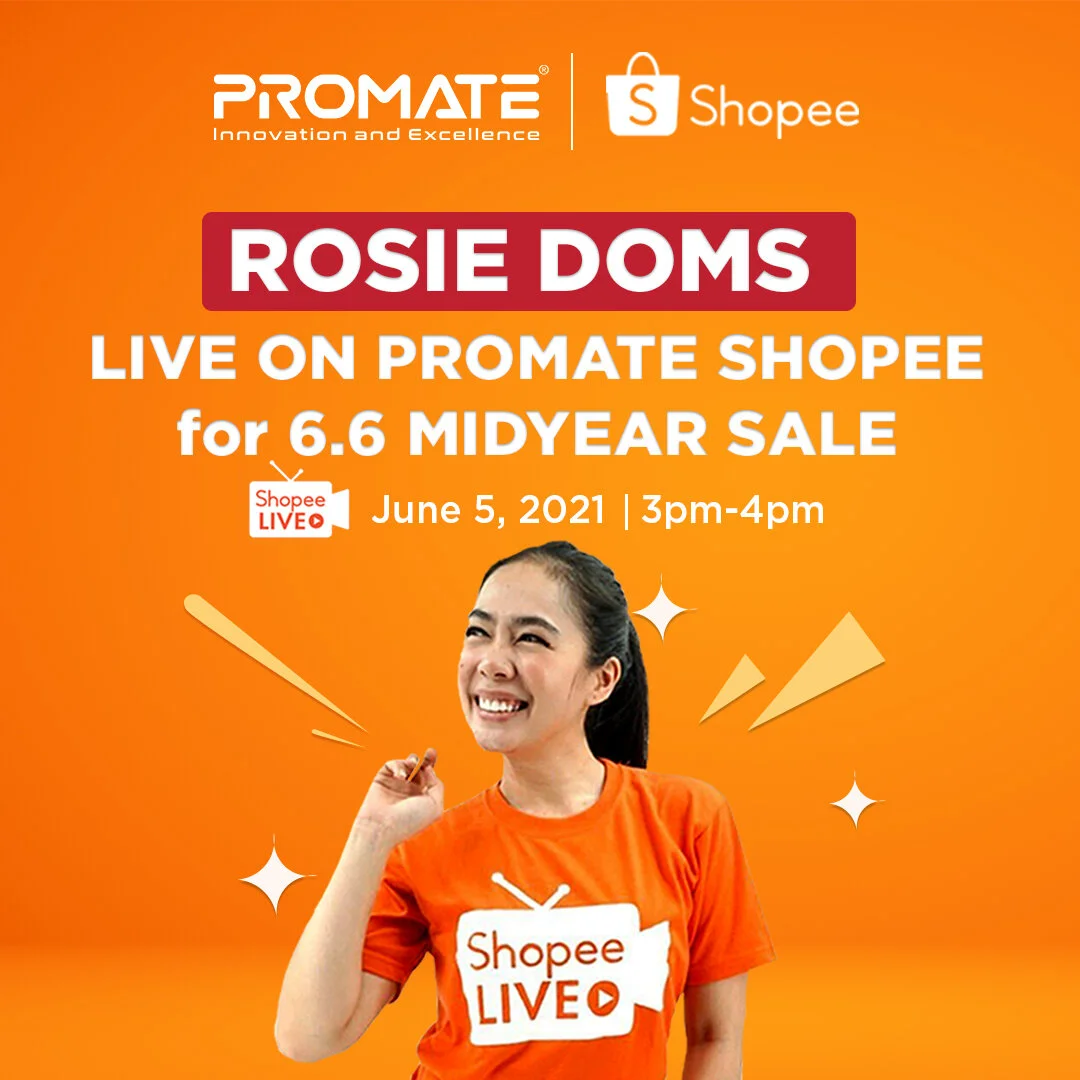 Rosie Domingo for Promate 6.6 Shopee Live.jpg