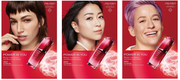 Shiseido's 'Power Is You' Campaign Features 3 Powerful Ambassadors 