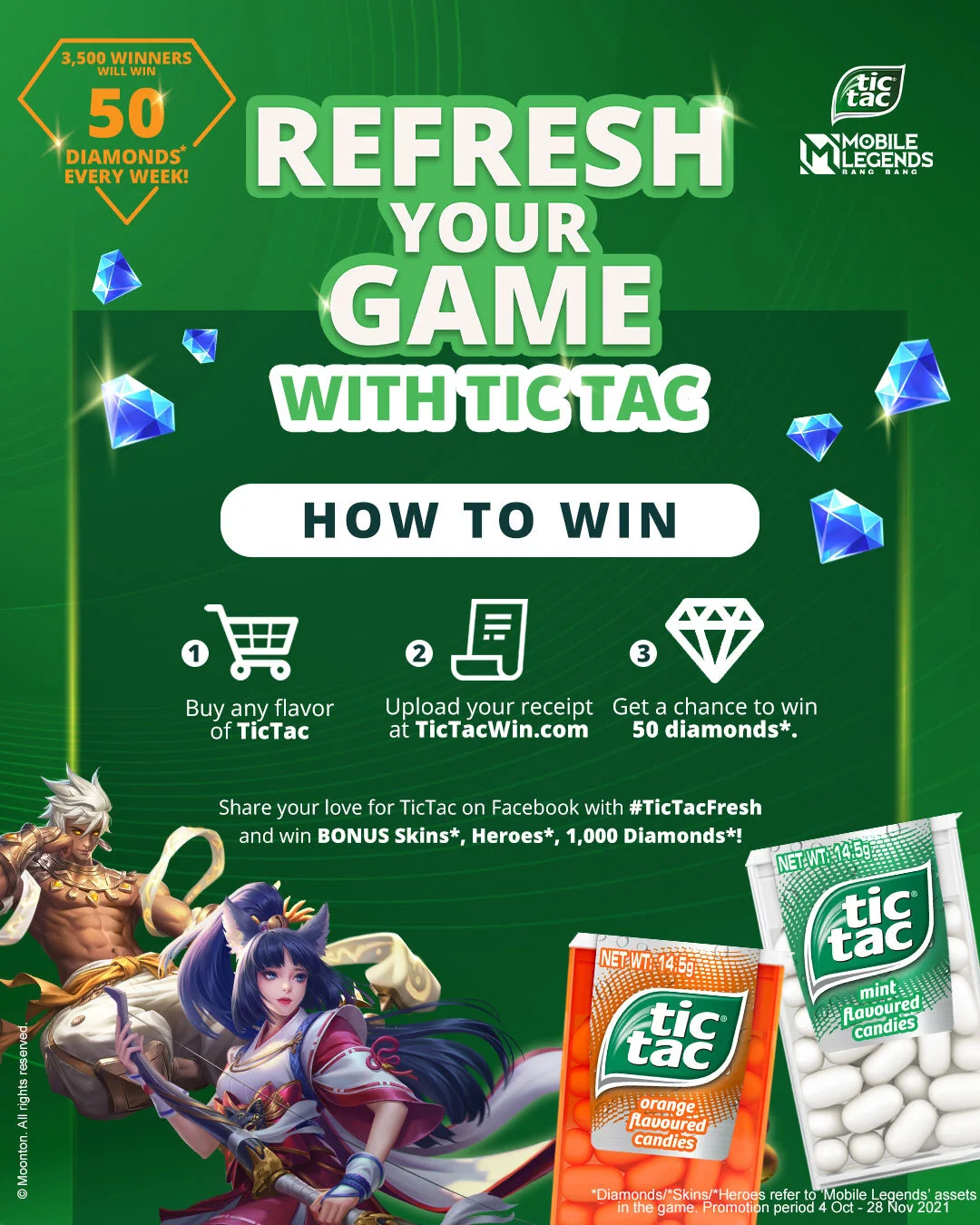 Tic Tac, Mobile Legends Launch Campaign  