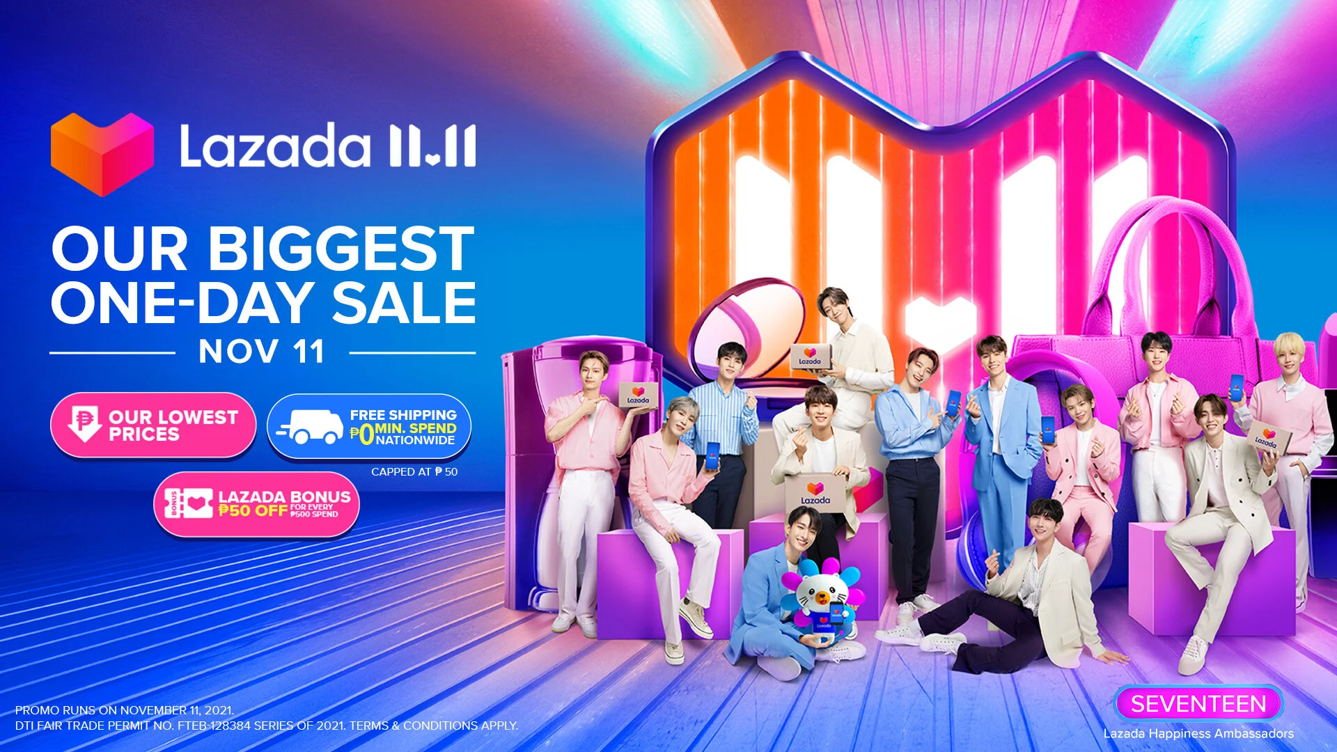 Lazada Names Seventeen As Happiness Ambassadors