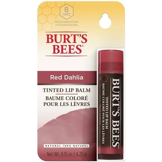 Tried And Tested: Burt's Bees Tinted Lip Balm In Red Dahlia
