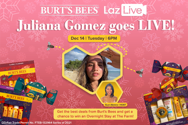 Juliana Gomez Talks About Wellness, Self-care On Burt’s Bees' Dec 14 LazLive