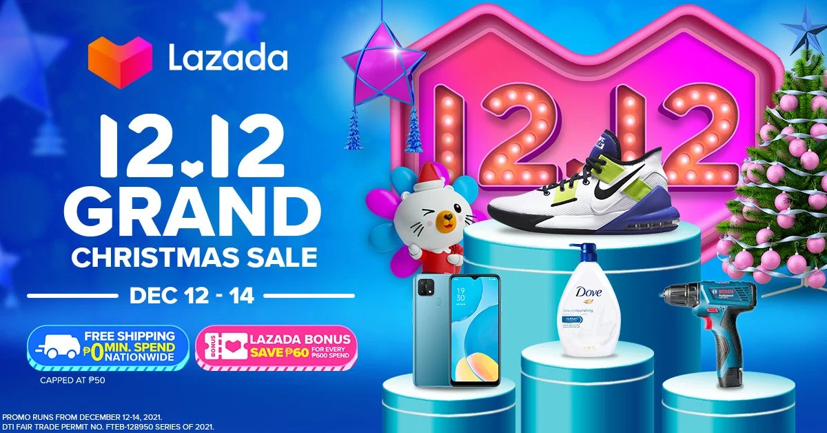 Have The Best Paskong Pinoy With Lazada’s 12.12 Grand Christmas Sale