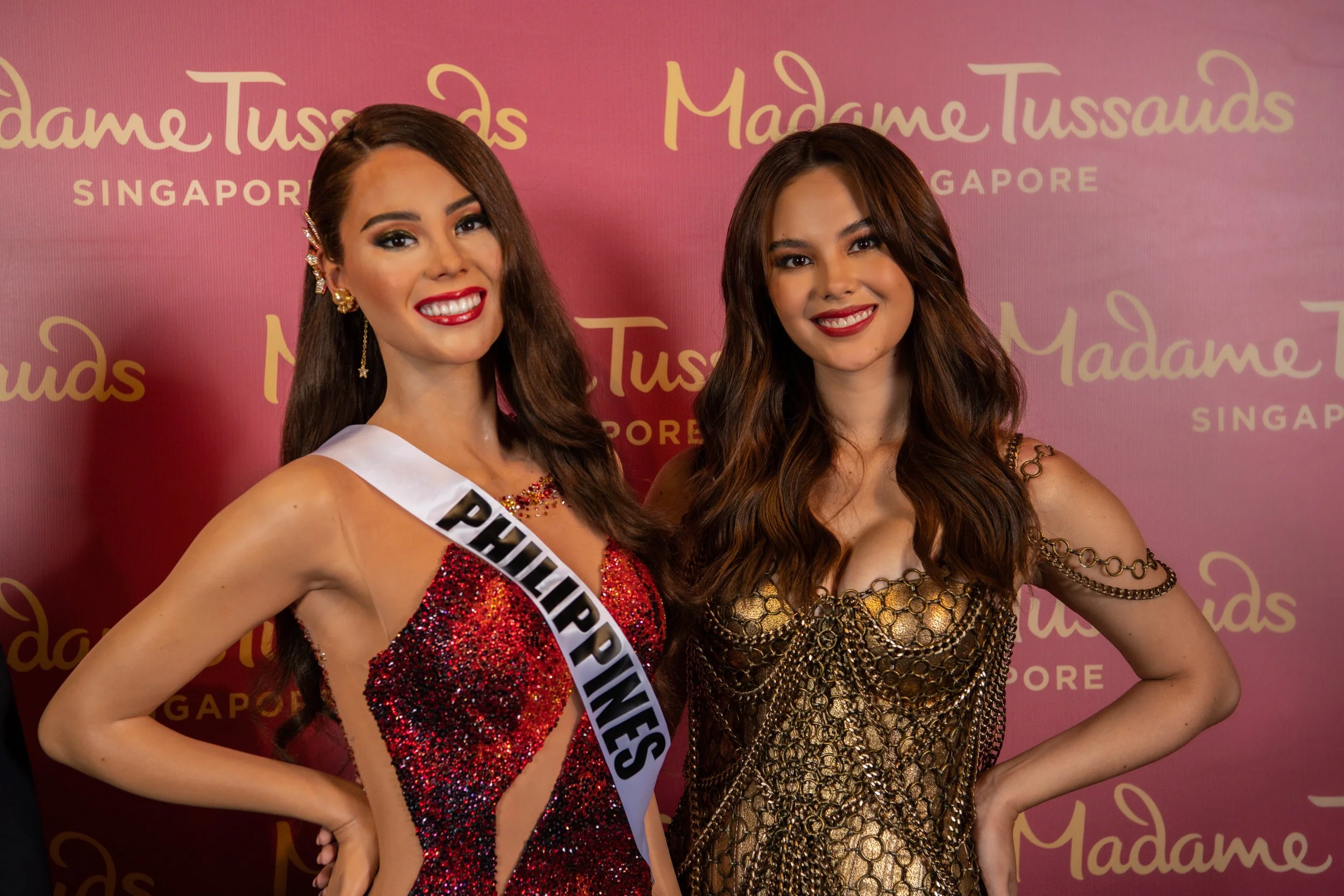 Catriona Gray Now In Madame Tussauds Singapore