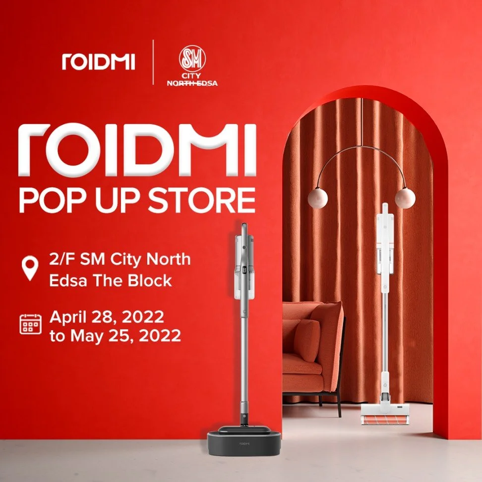 Get The ROIDMI Cordless Vacuum Cleaner You’ve Always Wanted At ROIDMI’s Pop-up 