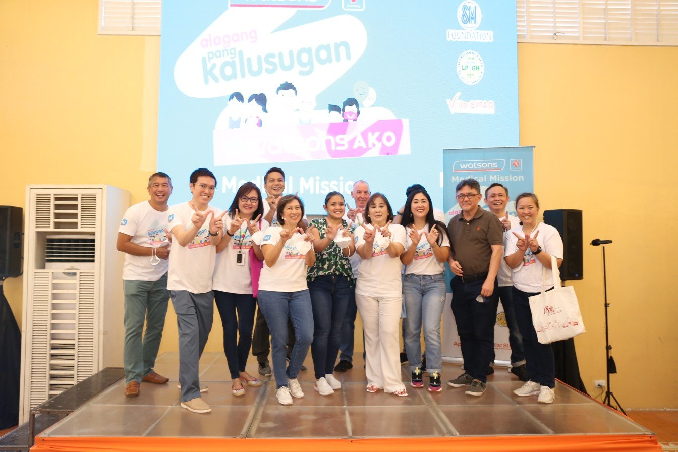 Watsons Holds 1st Medical Mission 'Alagang Pangkalusugan’ For 2022