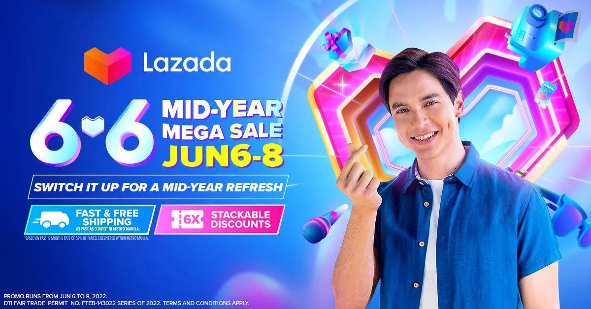 Lazada PH Unveils 6.6 Mid-Year Mega Sale 