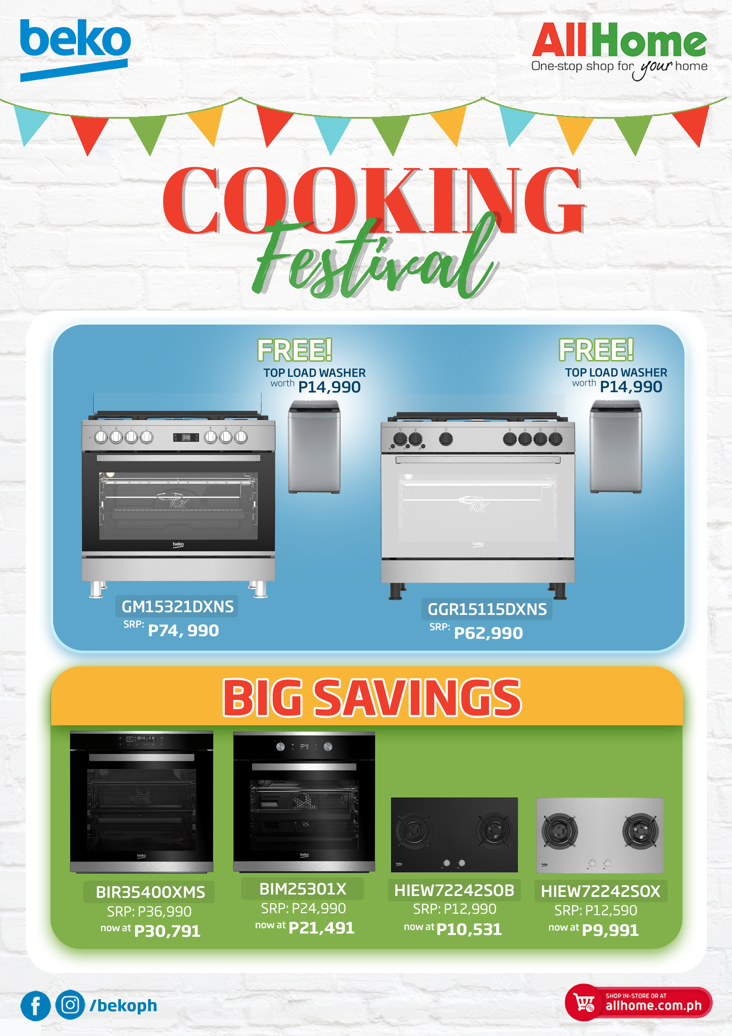 Enjoy Big Savings, Good Deals At Beko’s AllHome Cooking Festival Sale 