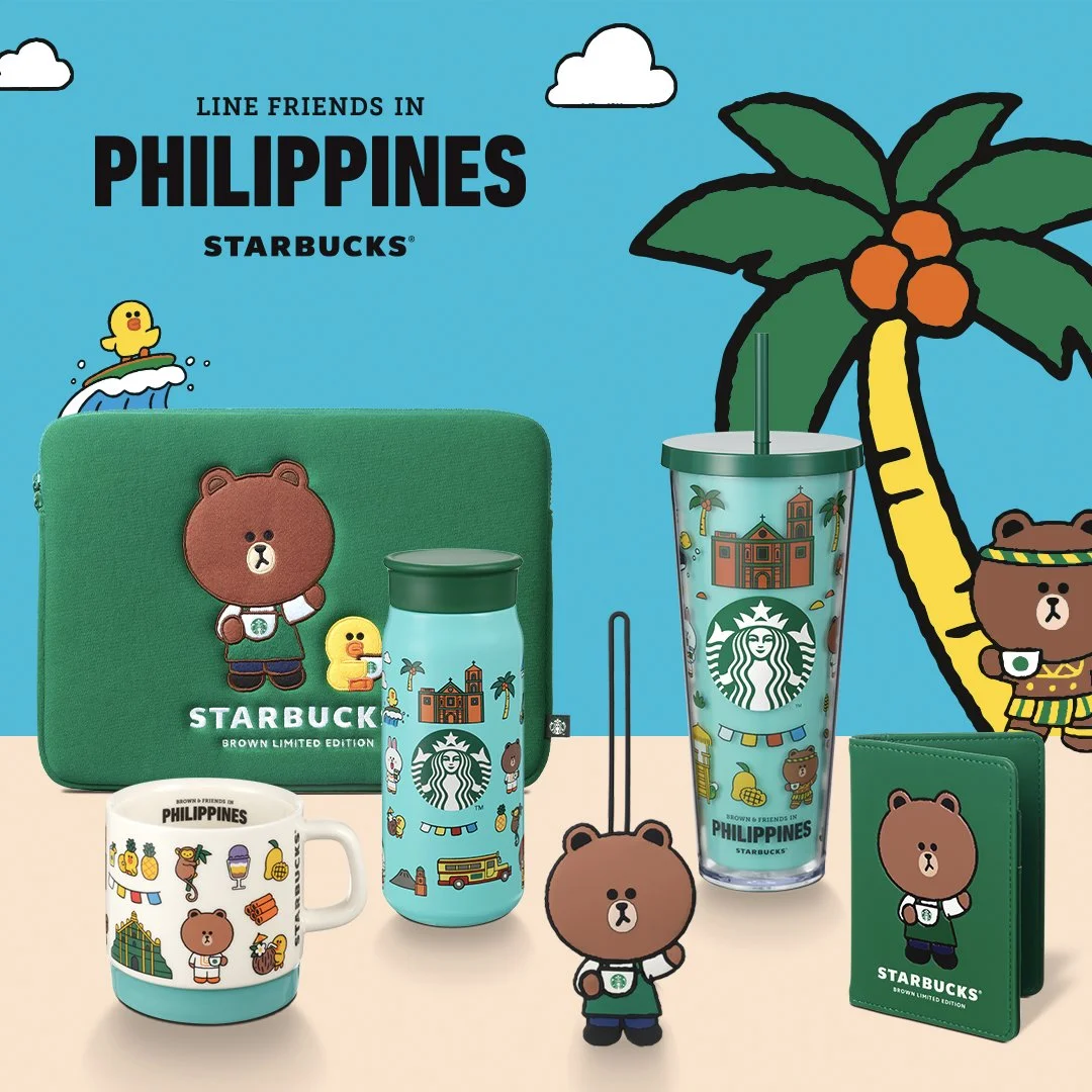 Starbucks x LINE FRIENDS City Exclusive Collection Goes To The Philippines