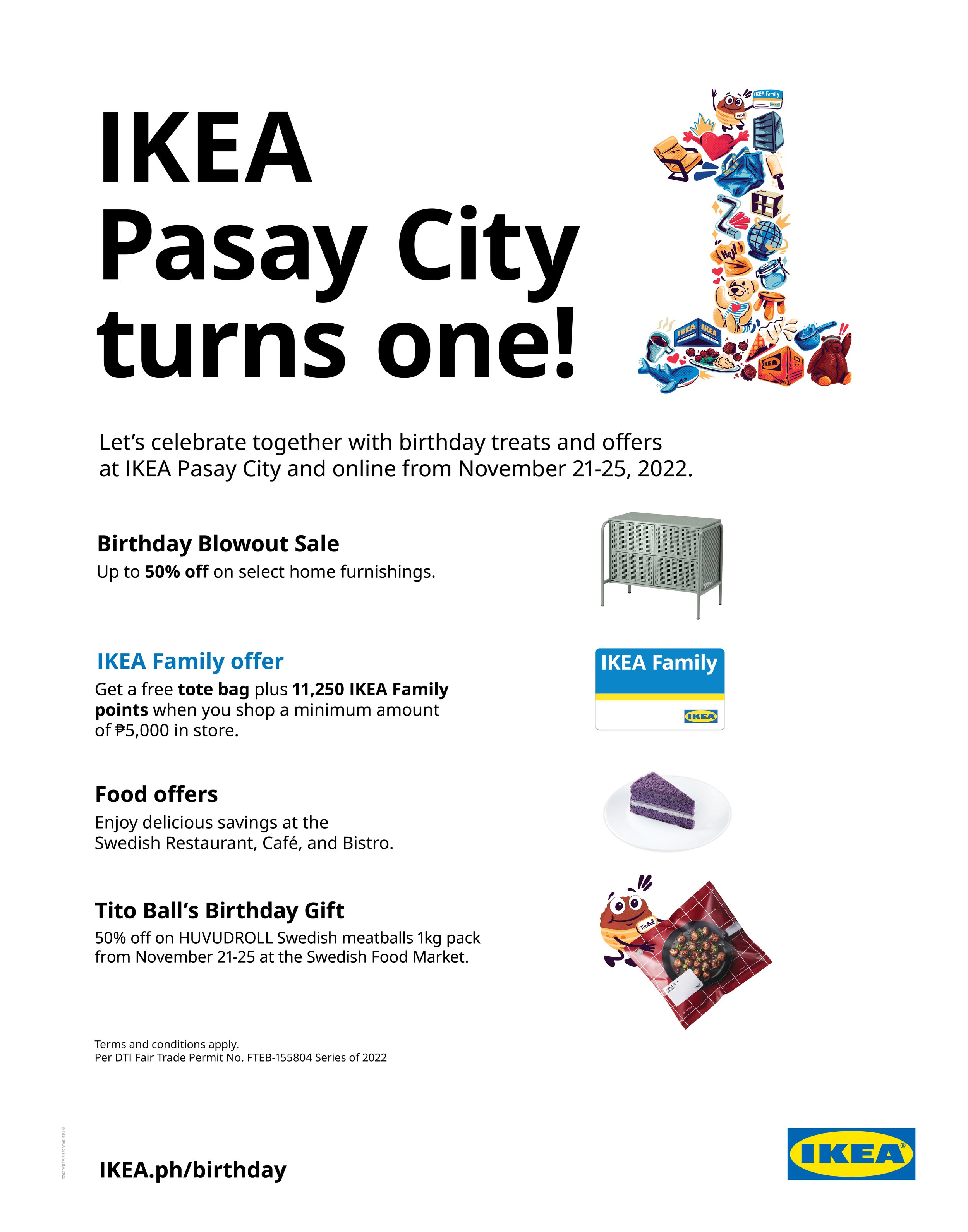 UPSIZE PH Enjoy up to 50 Off As IKEA Pasay City Marks 1st Birthday