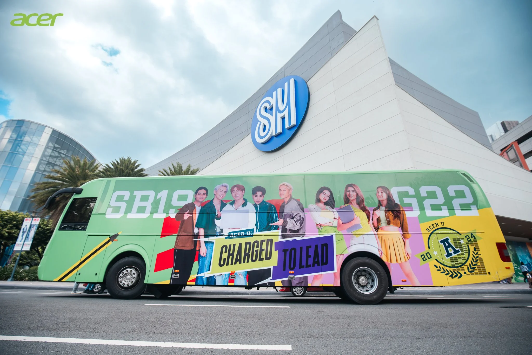 Catch The #AcerU2024 Campus Bus At SM North EDSA On July 13 – 14 With SB19 &amp; G22