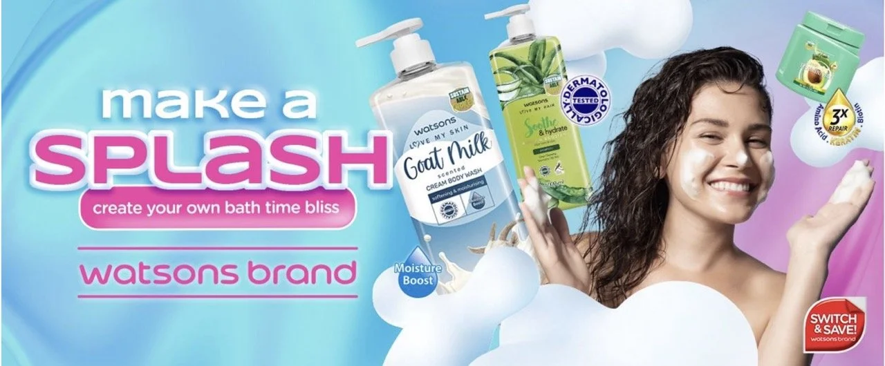 Make A Splash With A Wide Selection Of Watsons Brand Bath Essentials