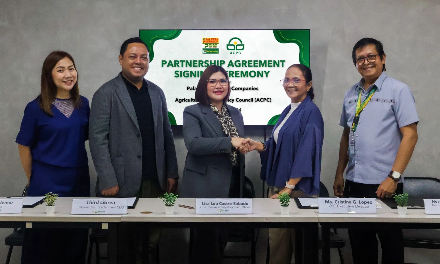 Palawan Group Partners With Agricultural Credit Policy Council For Easy Loan Access