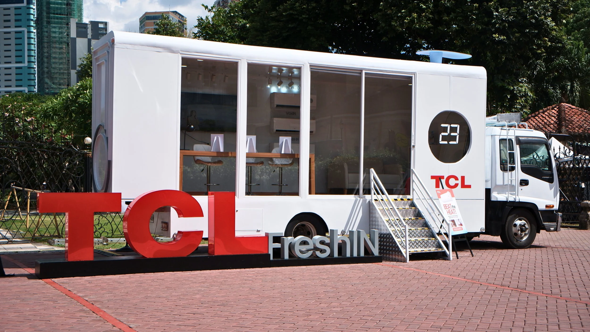 TCL Rolls Out Cool Trucks Mobile Experience in Metro Manila