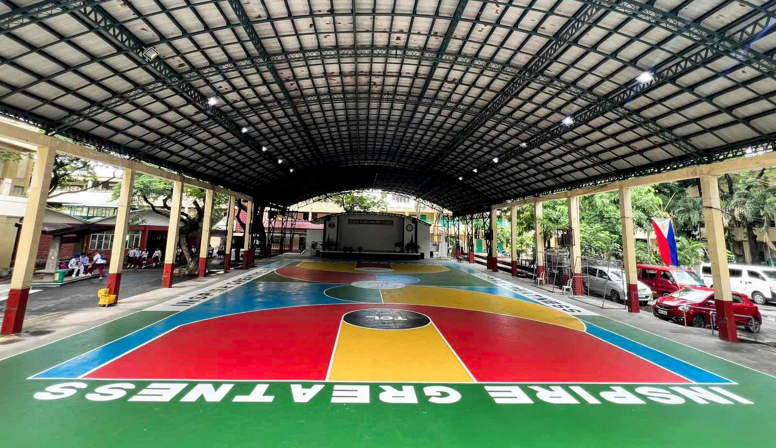 TCL Celebrates Olympic Day with the Launch of New TCL Basketball Court for Araullo High School