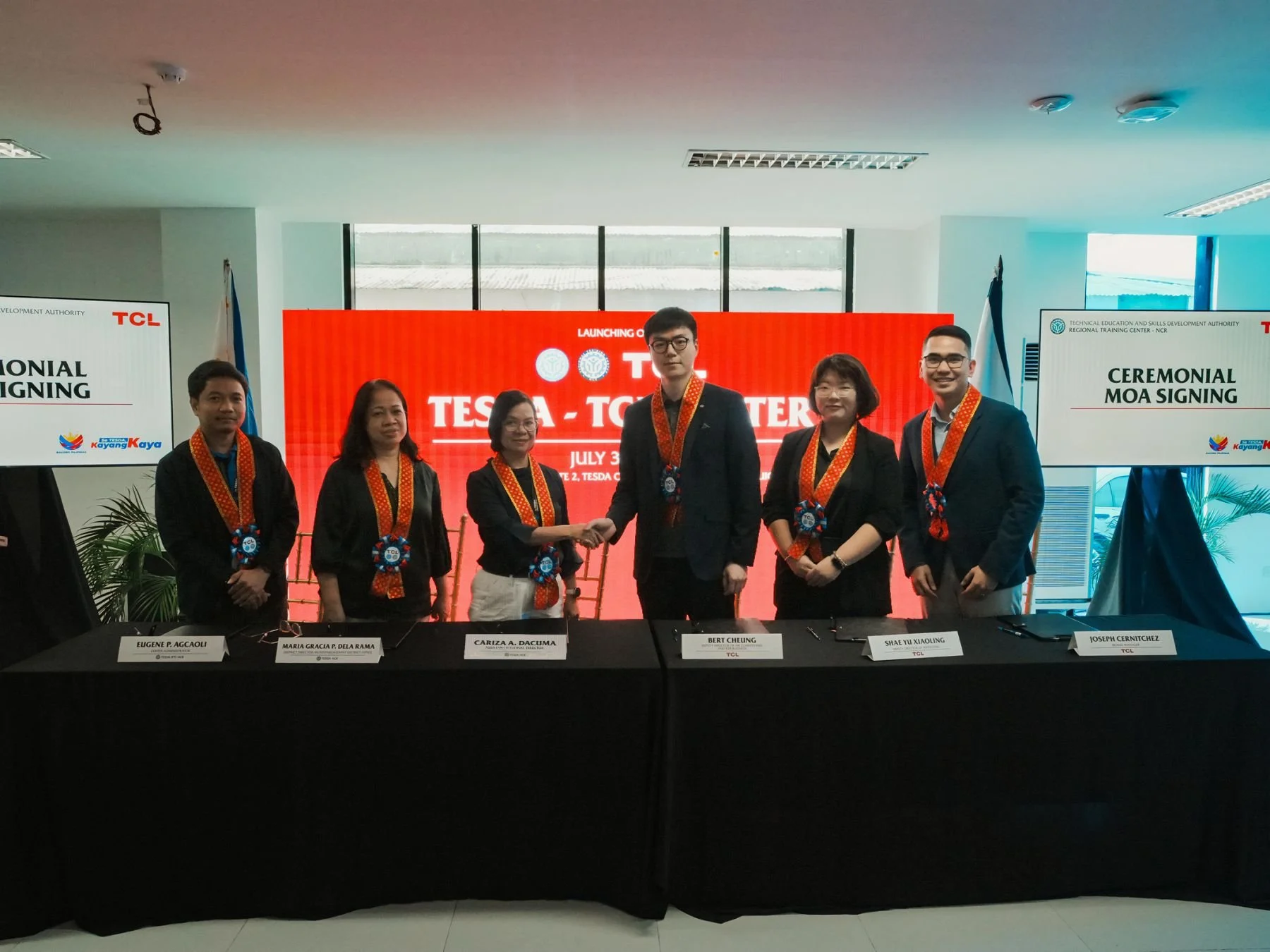 TCL Partners with TESDA RTC-NCR to Bridge Technical Skills Gap, Launches Specialized Training Hub