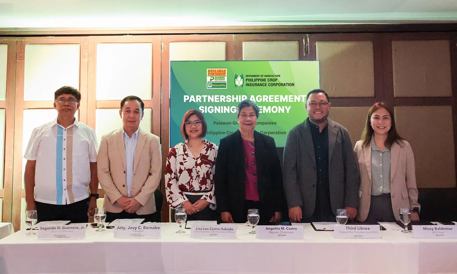 Palawan Group of Companies &amp; Philippine Crop Insurance Corp. Partnership to Strengthen Crop Insurance Access and Financial Inclusion for Filipino Farmers