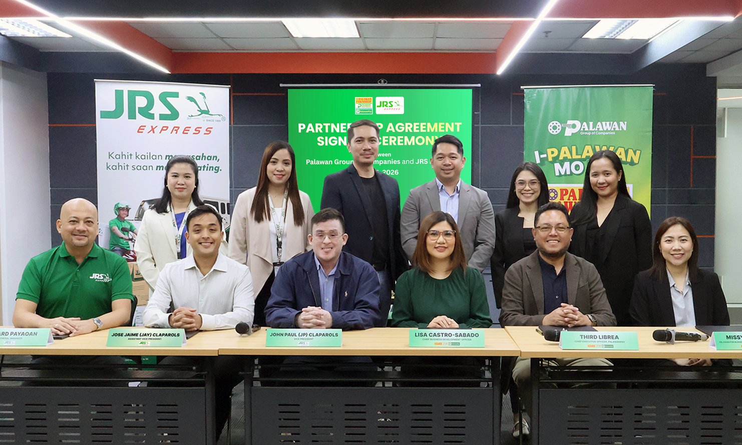 Palawan Group partners with JRS Express to Boost Financial Inclusion Nationwide