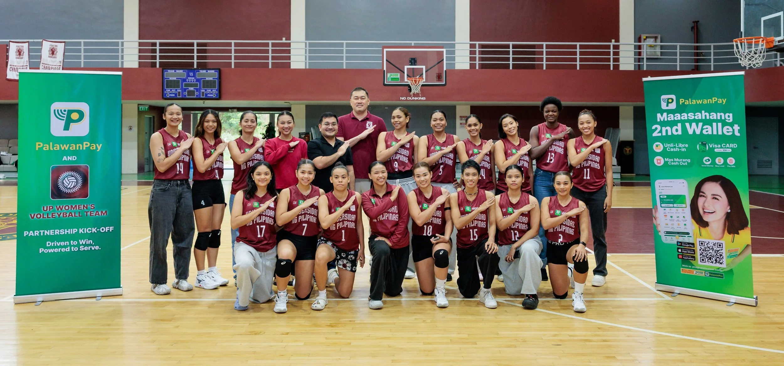 PalawanPay Backs UP Women’s Volleyball Team