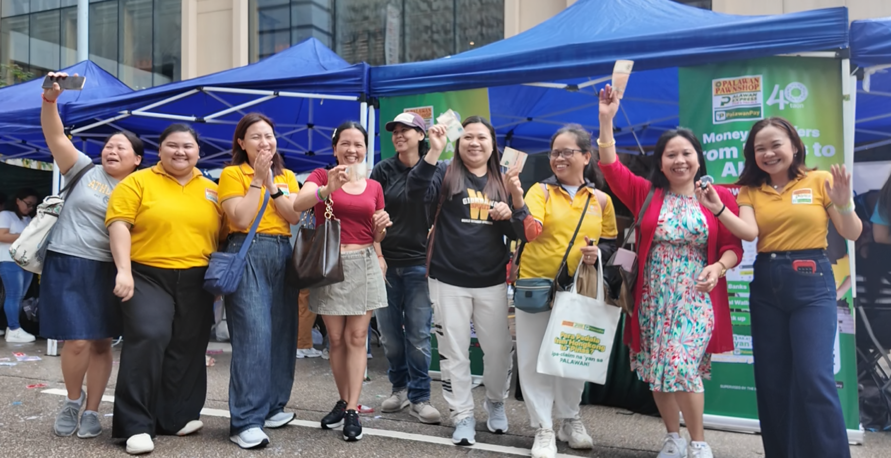 Palawan Group Brings Financial Services Closer to OFWs at Hong Kong's Flores de Mayo