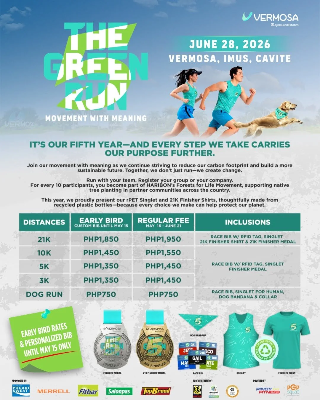 Vermosa Green Run 2026 Wants Runners To Acquire Simple Habits That Will Help Save The Planet