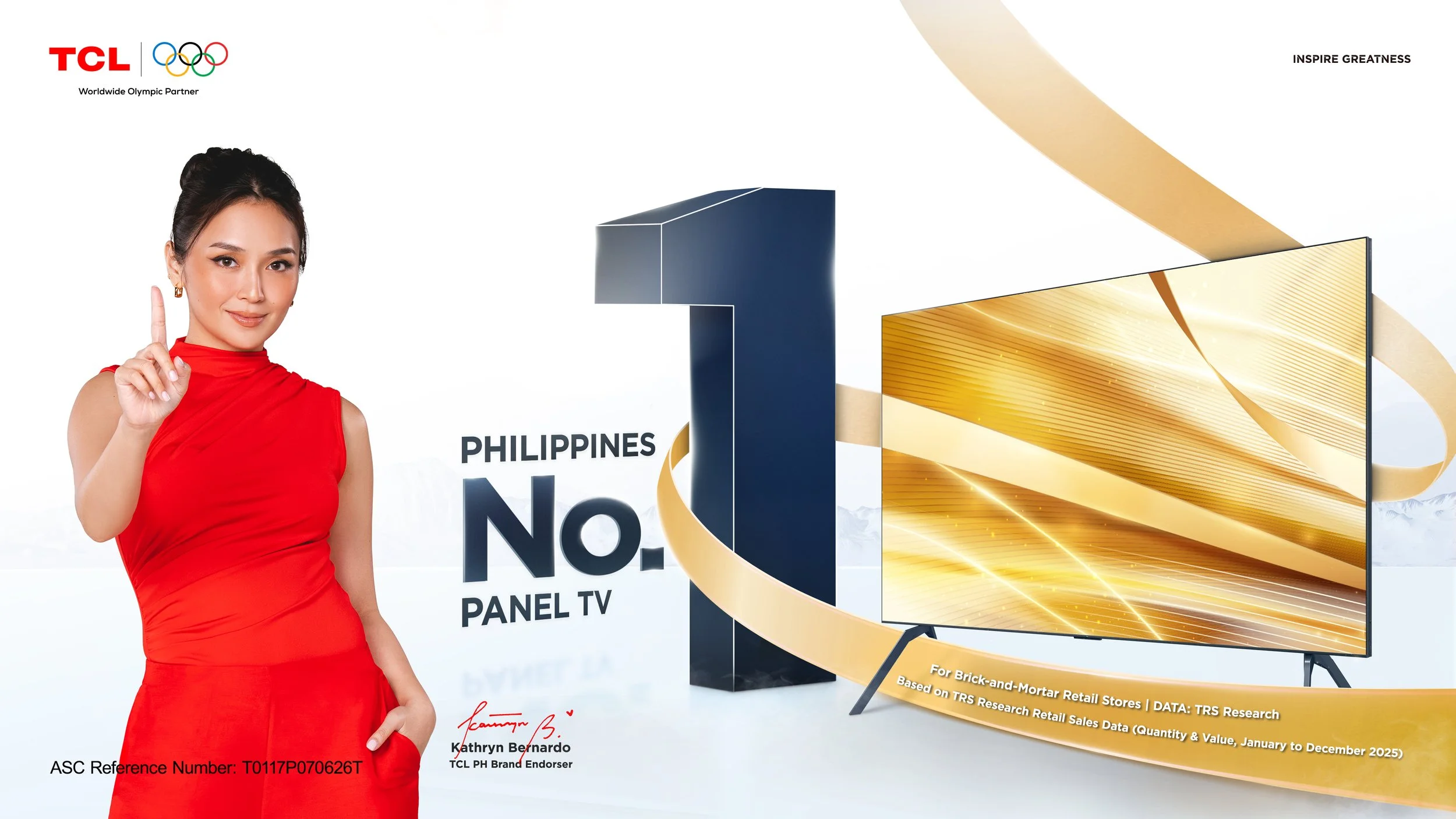 TCL Strengthens Market Dominance with 3-year Reign as PH’s Top Panel TV Brand