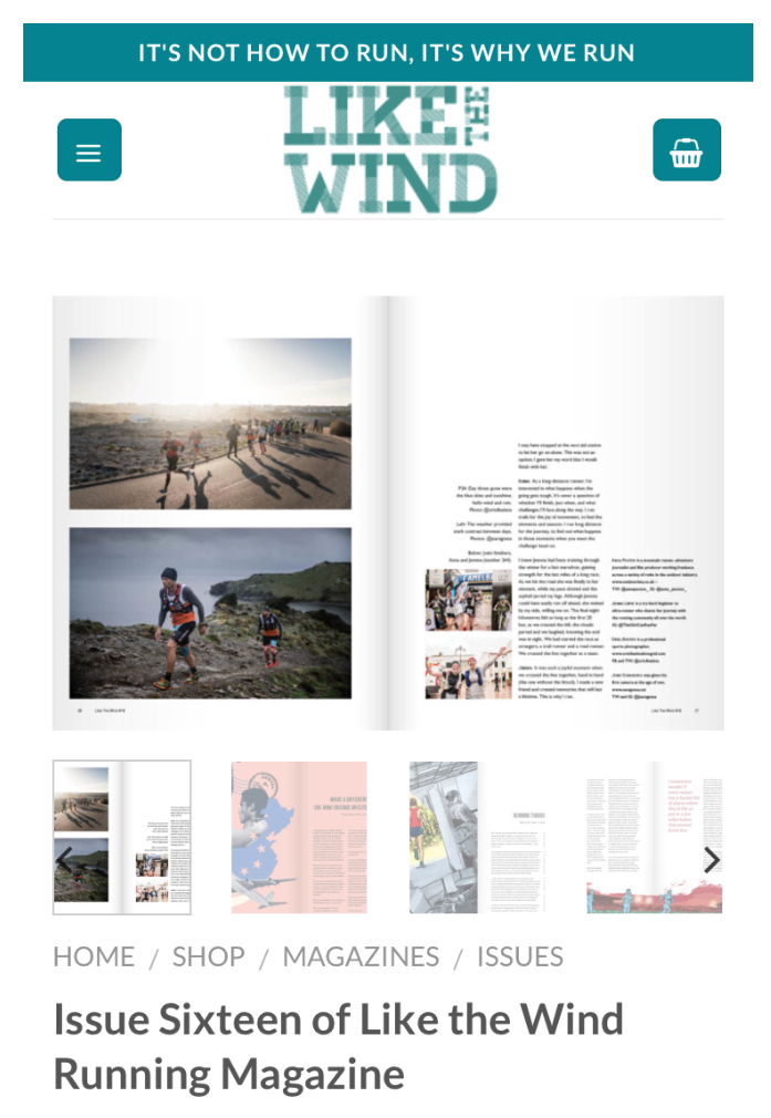 Contributor - Like The Wind Magazine
