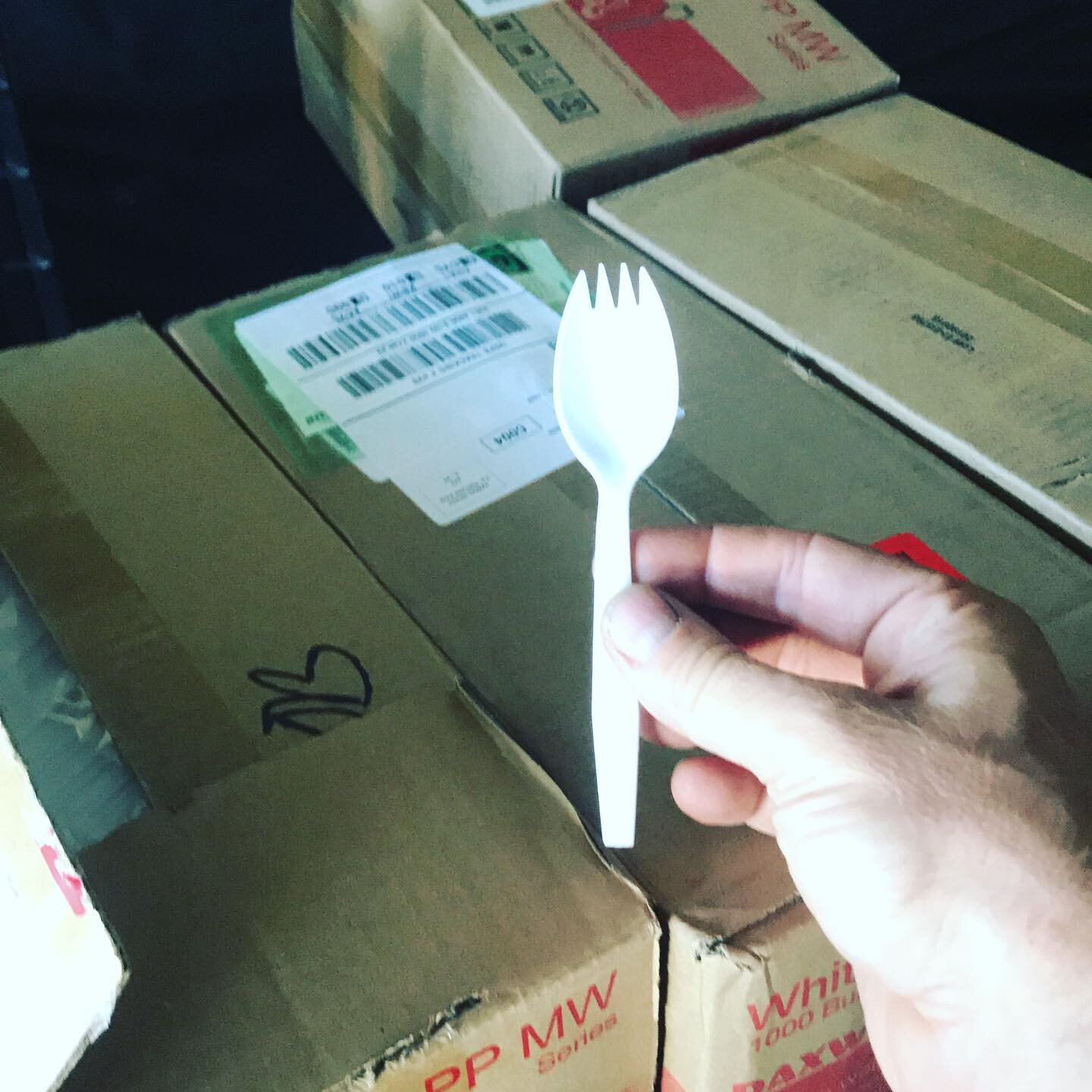 Some of you were worried about our Spork numbers.... we are restocked. #4000more