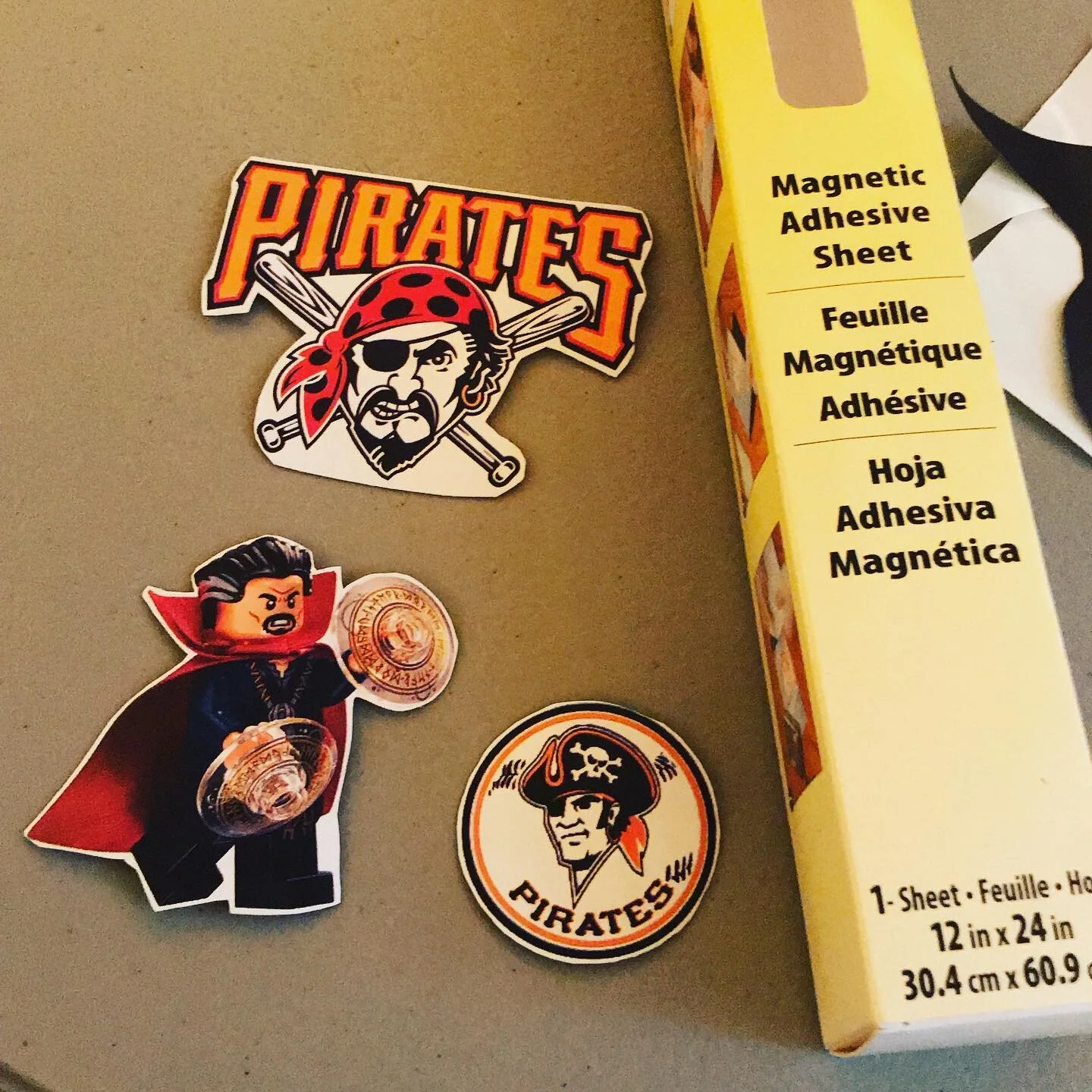 Making custom magnets today at The Refuge!
These are coming your way Ian Owens!