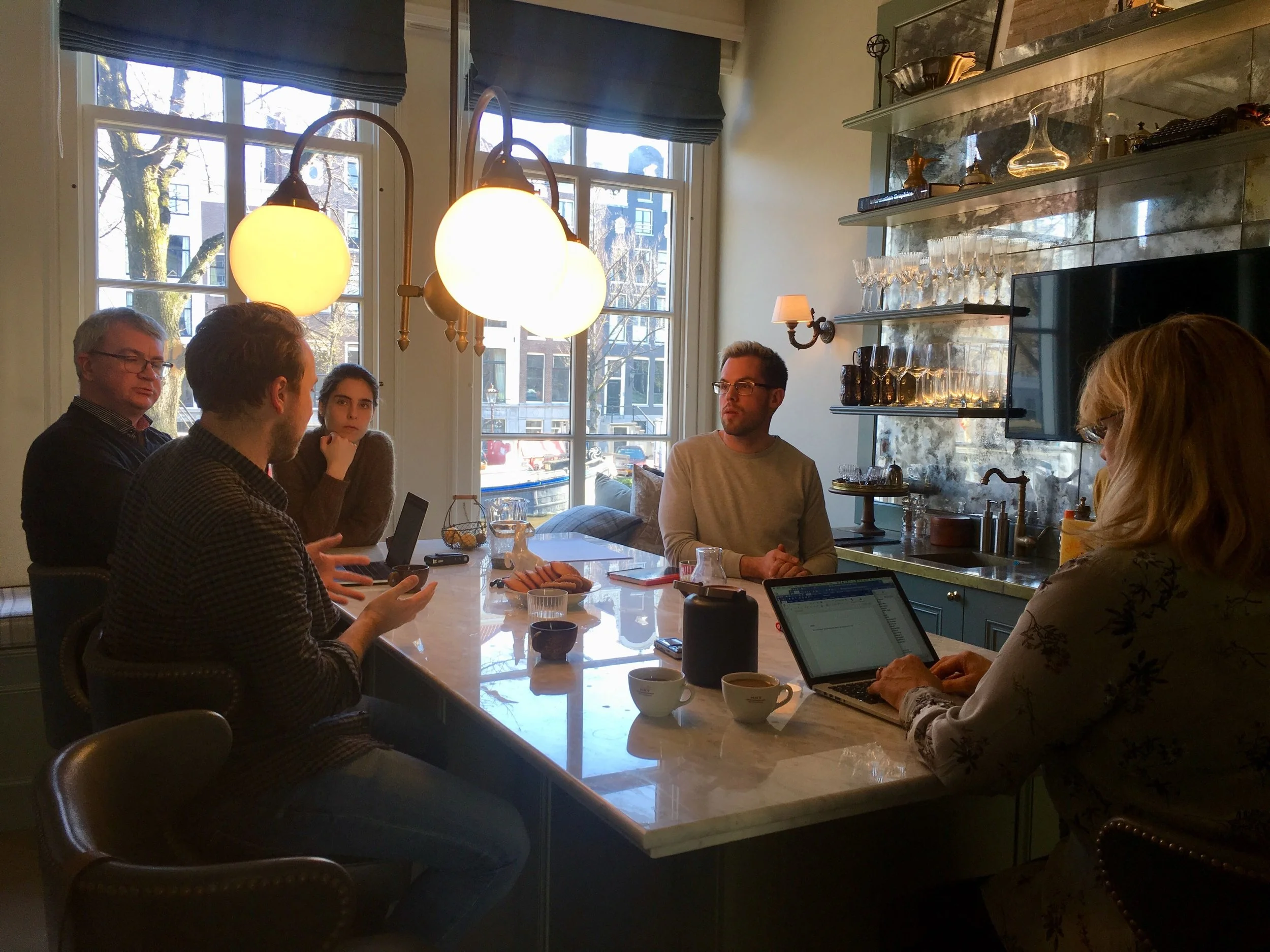 Brainstorming meeting on a possible collaboration with a platform for sharing of physical goods in the Netherlands.