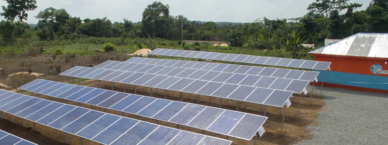A mini solar grid installed in Edo state, Nigeria by Arnergy. (Arnergy)