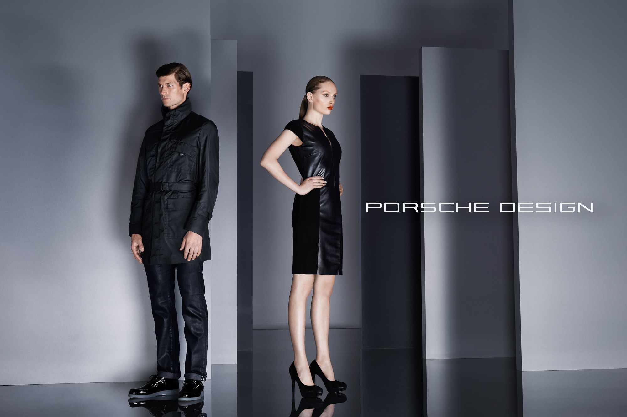 For my campaign for Porsche Design I wanted to mimick the feeling of a midnight pool party.