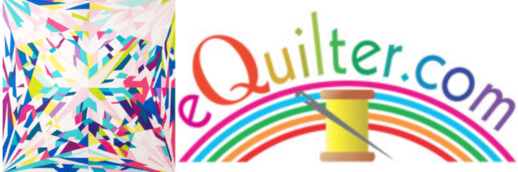 multicolor mockup of a gemstone quilt