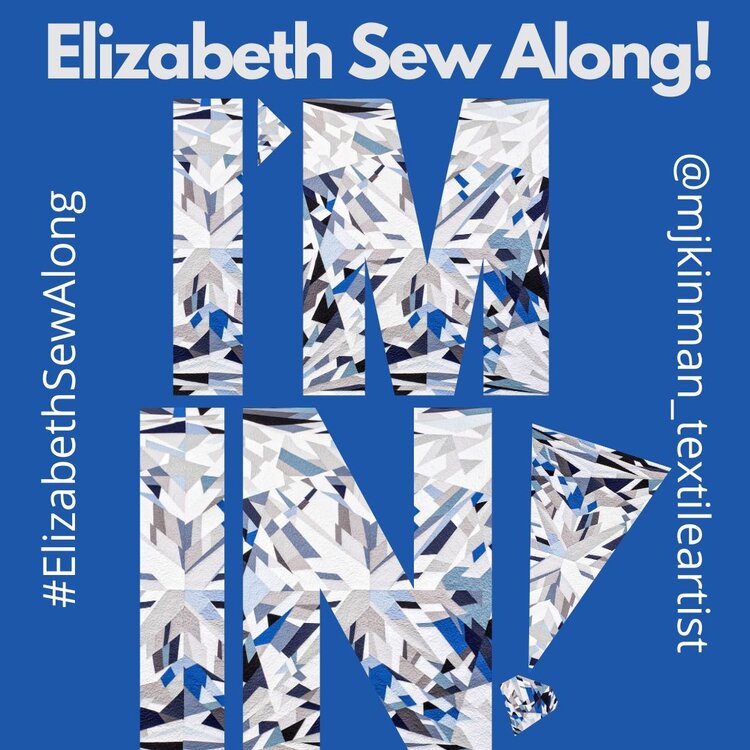 Blue Elizabeth Sew Along Instagram