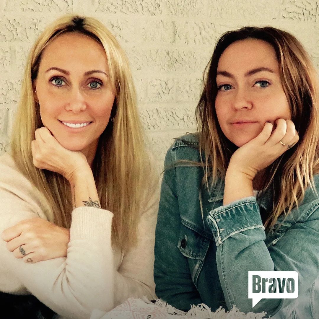Pic by Bravo: Tish Cyrus and Brandi Cyrus