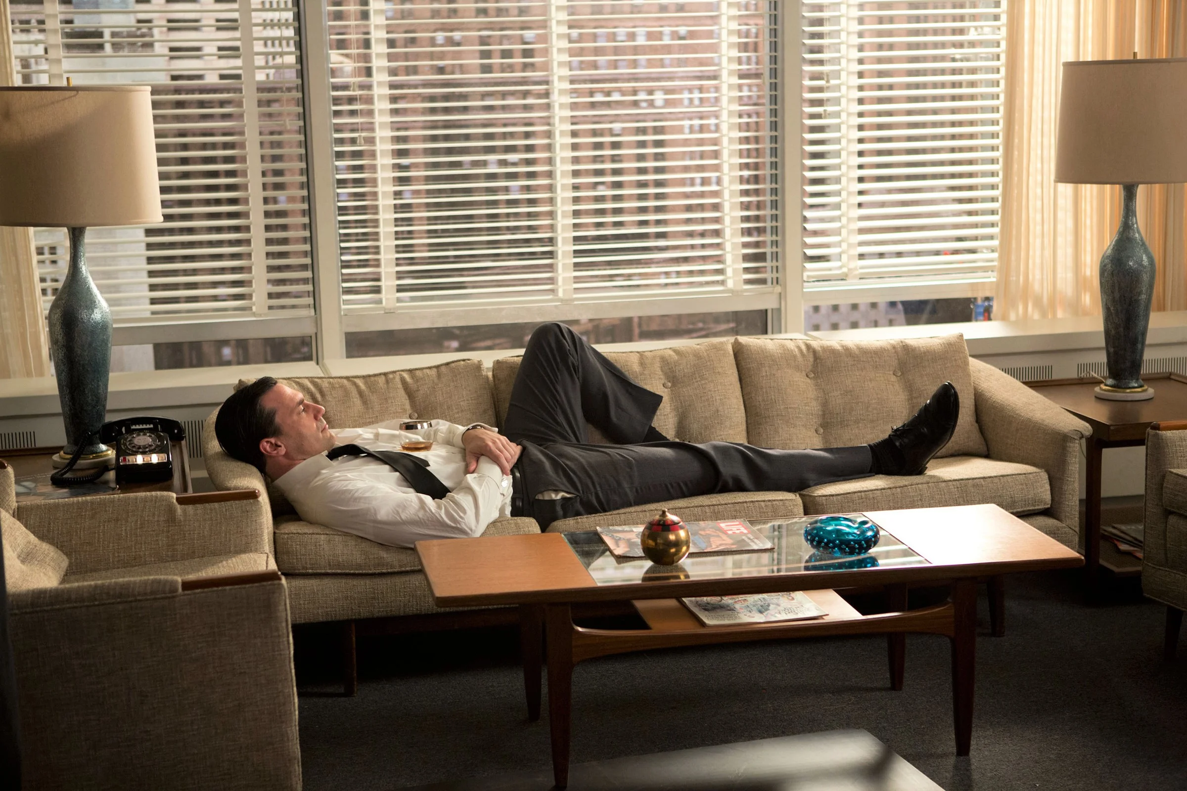 Scene from AMC's Mad Men