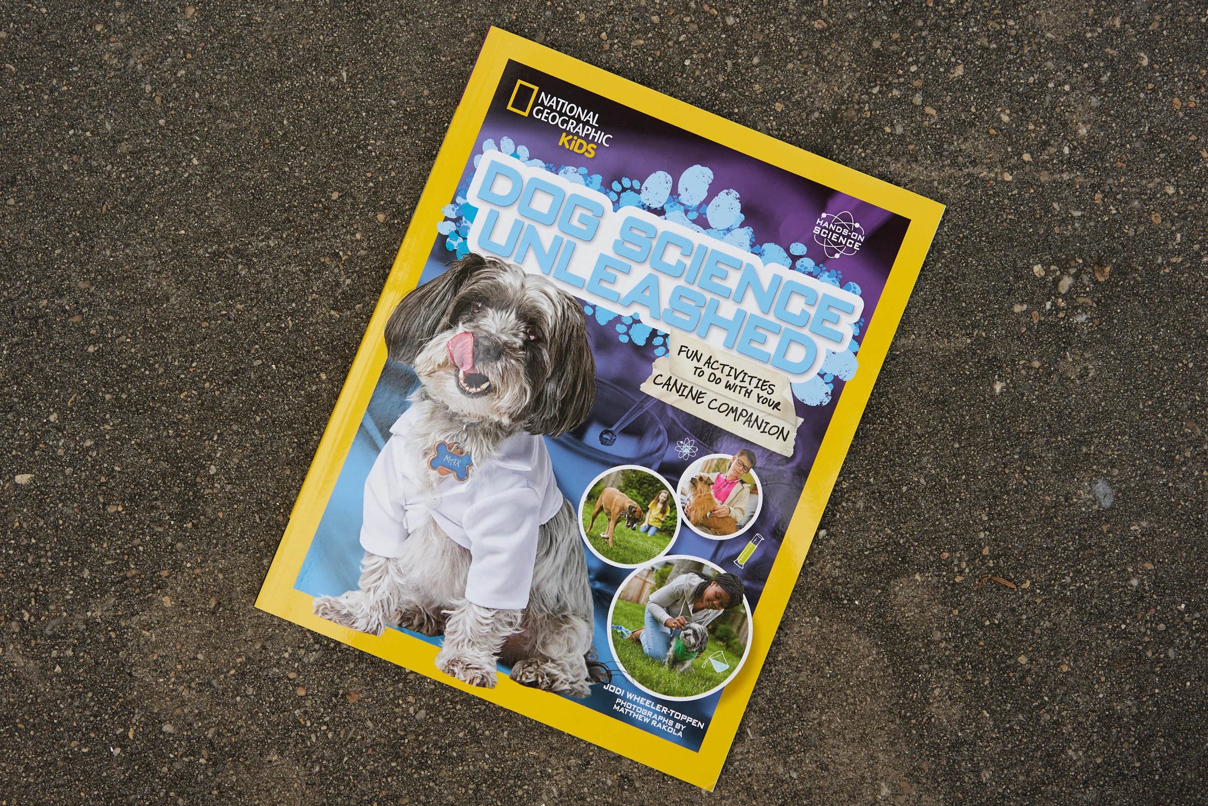 I smile every time I see the cover because I can remember each dog's unique personality.