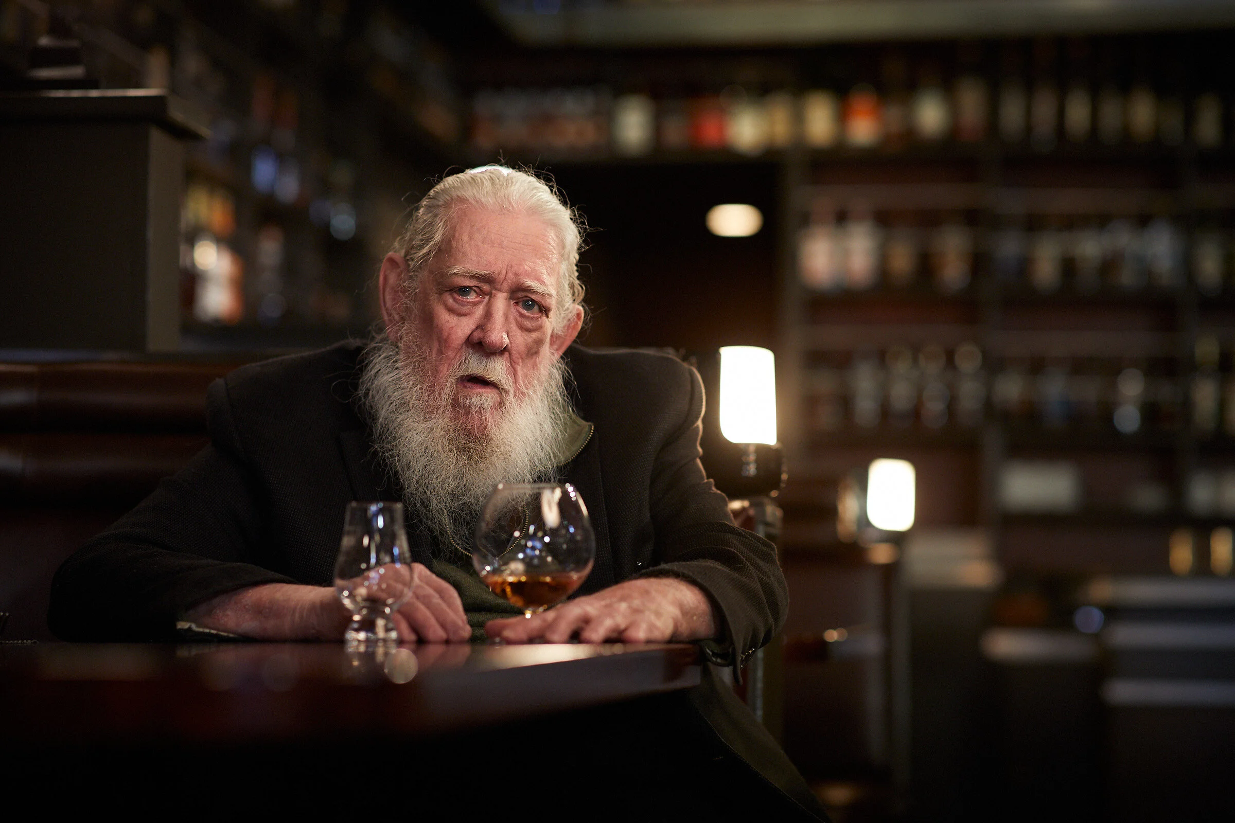  Portrait of Harvey Fry for Designated Drinker Podcast at Jack Rose Dining Saloon on March 20, 2018. [image © Matthew Rakola] 
