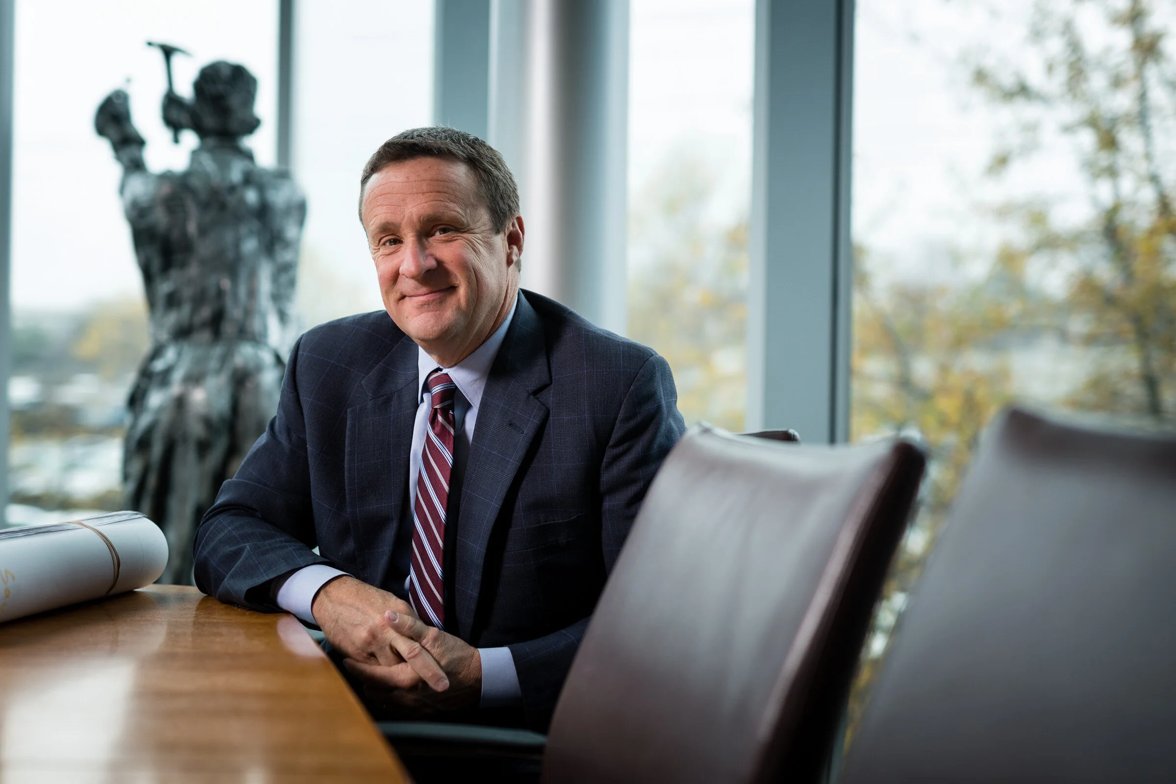  Brett Hitt, co-chairman of Hitt Contracting. Copyright Matthew Rakola. 