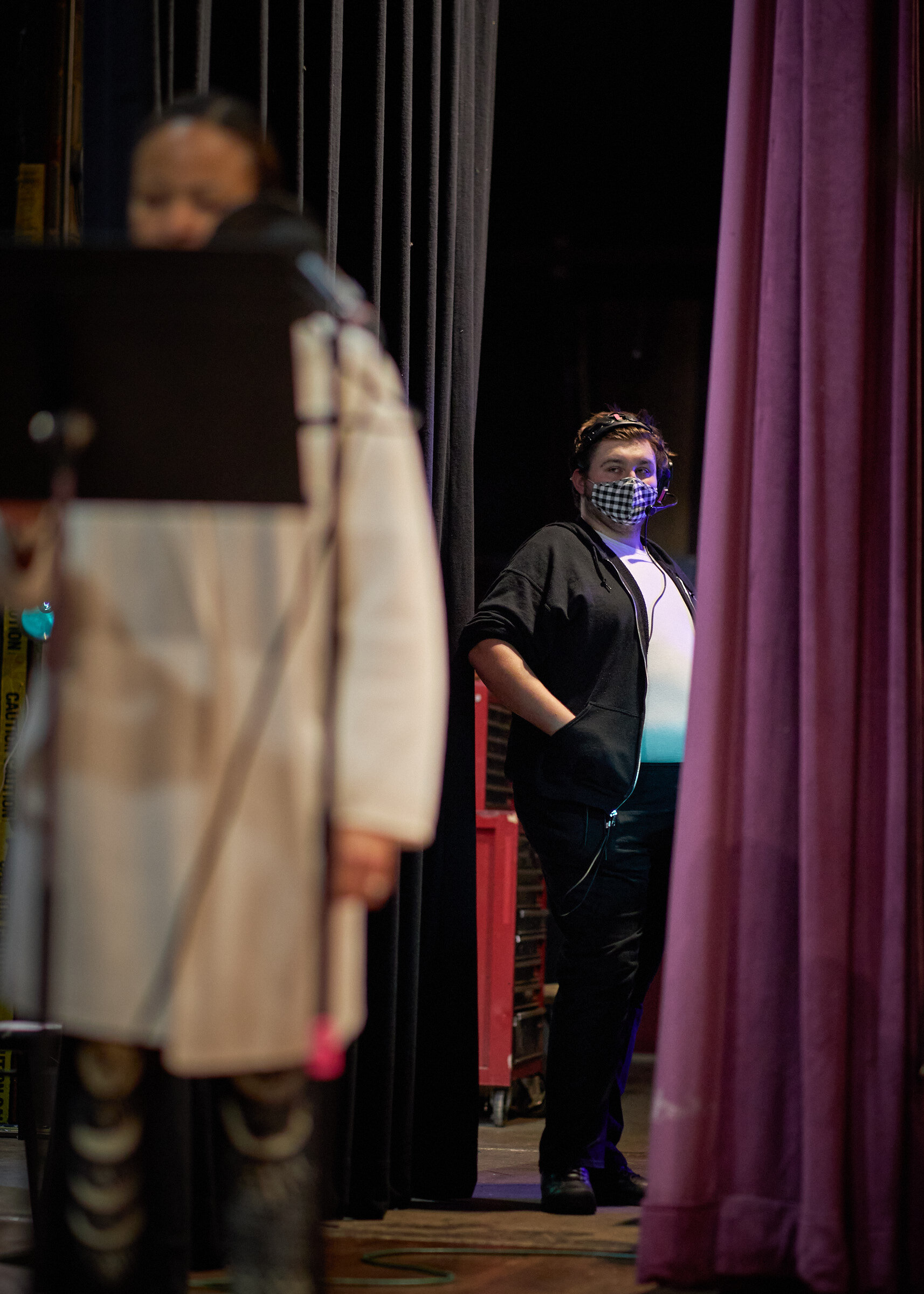  Final Mission is performed live at the Little Theatre of Alexandria on October 20 and 22 for the Between Acts podcast. Between Acts is owned by Missing Link. [Image ©Matthew Rakola.] 