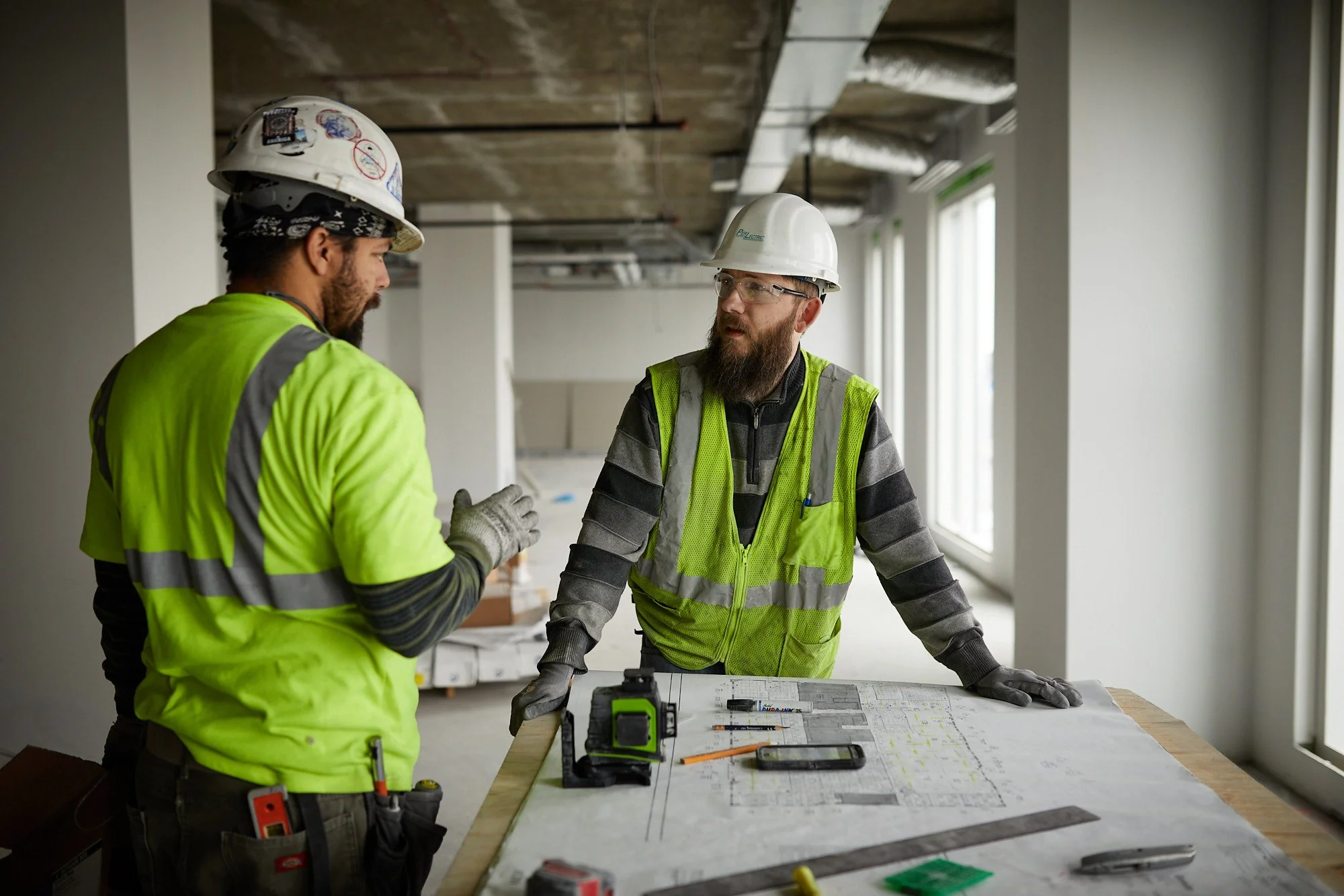  Views from and inside of Maryland-National Capital Park and Planning Commission building in the Wheaton Triangle. Image ©Matthew Rakola. 
