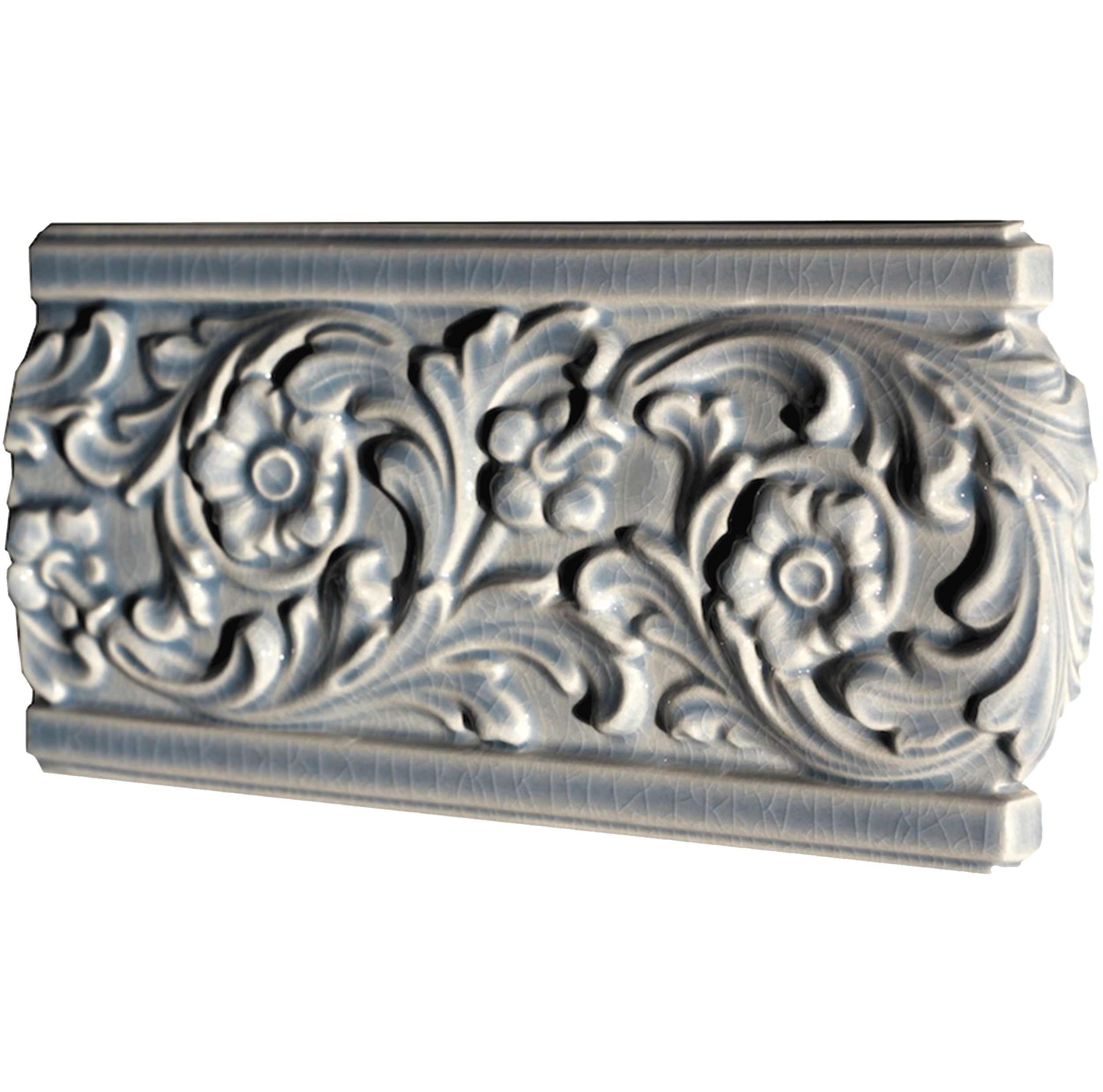 Hermes Border Stop End 3 7/8" x 8 1/4"