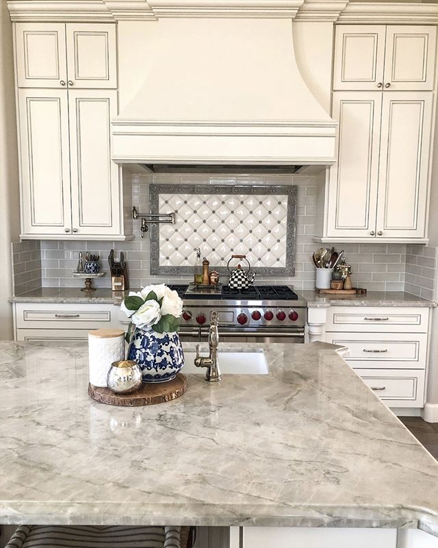Quemere Designs Hand Crafted Carved Painted Ceramic Tile