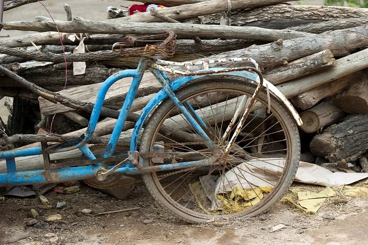 Dit is een tweedehands fiets dus NIET