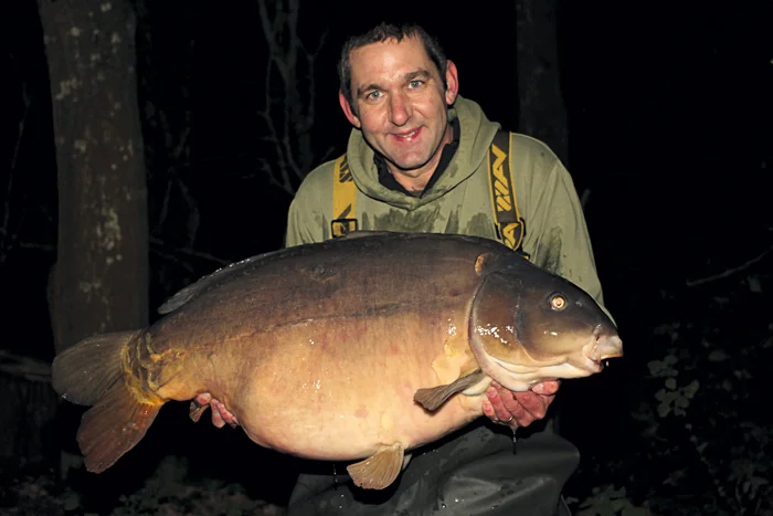A bloomin’ great hippo, my 10th over 48lb, at 54lb 4oz.