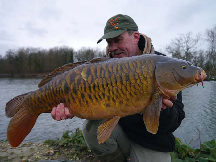 The carp are looking their best, as this January fully shows.