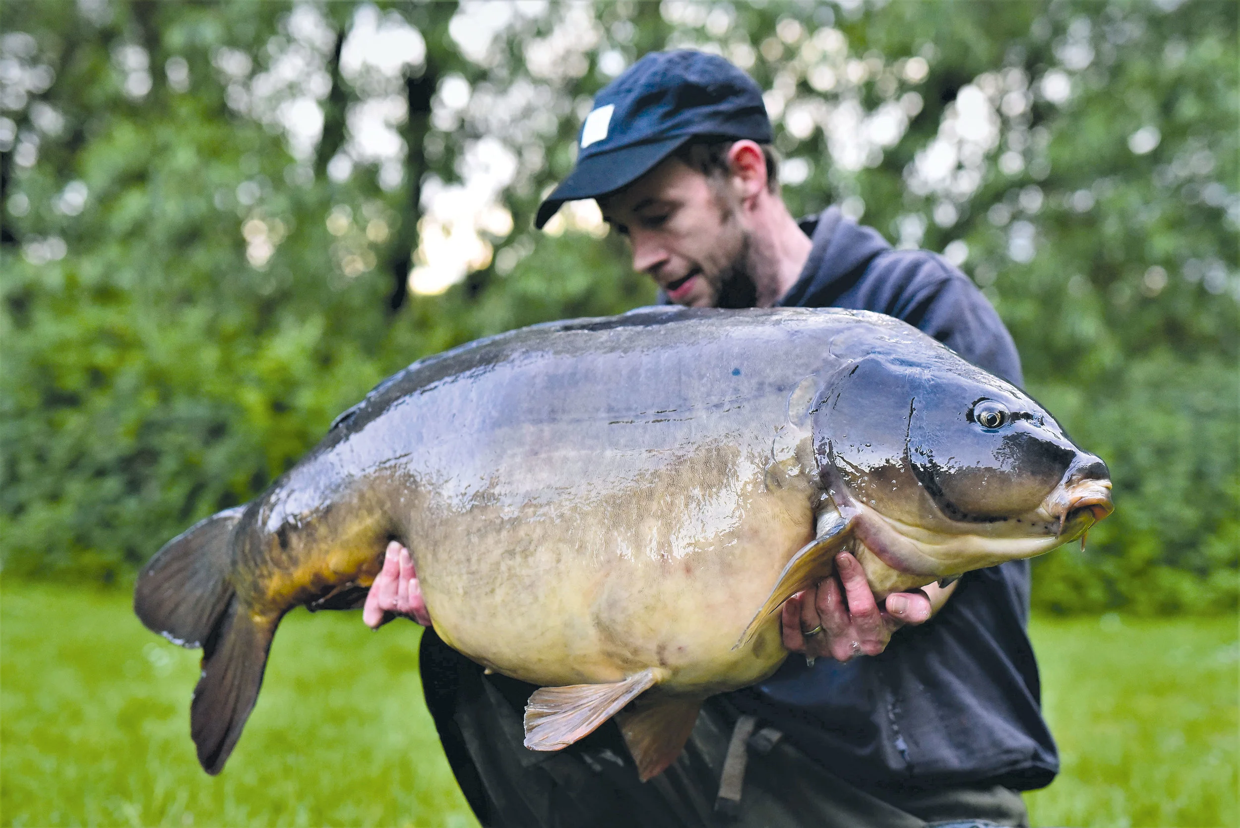 Fingers came in at 51lb 8oz - the dream achieved