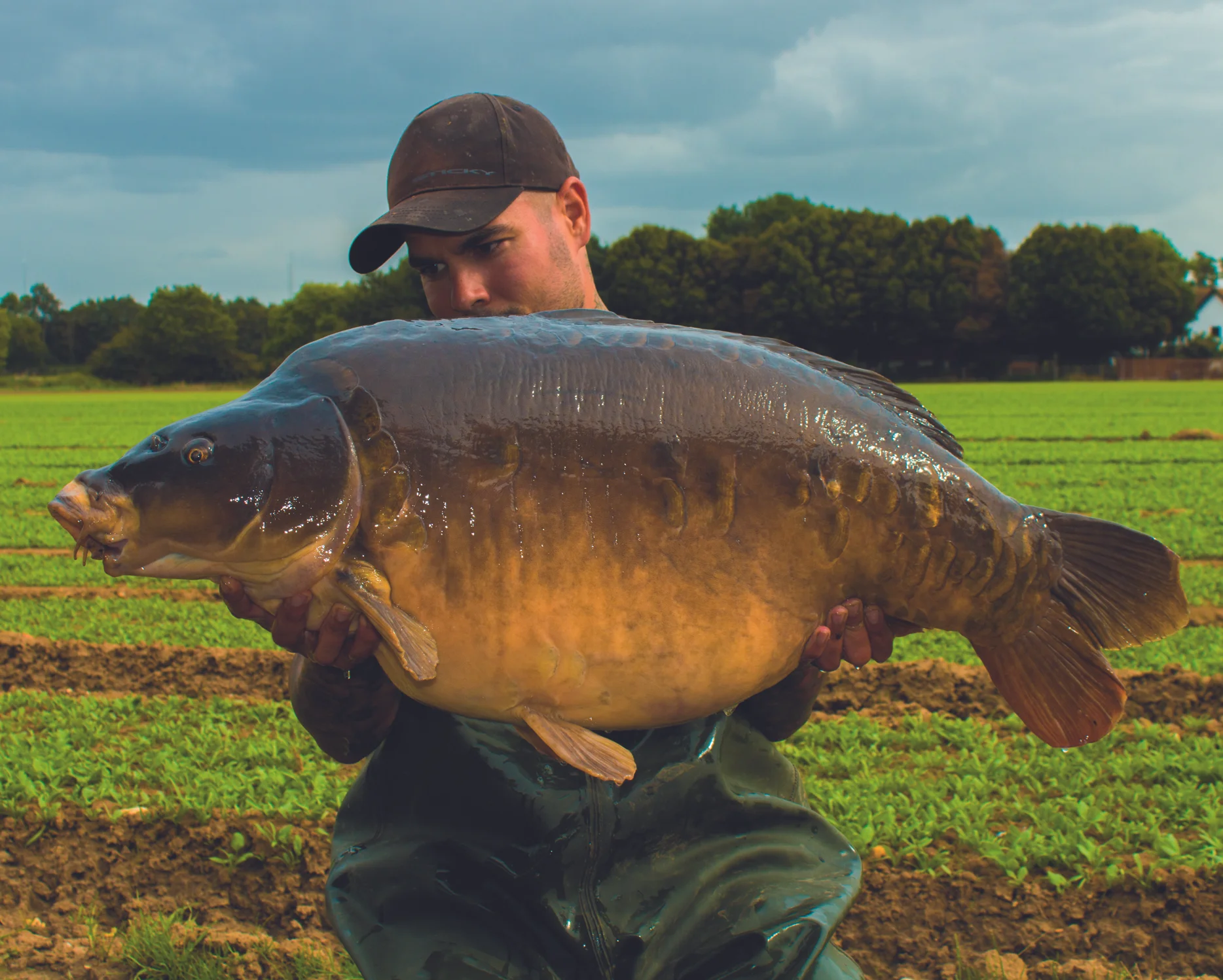  The one he wanted most, Georges at 47lb 2oz.