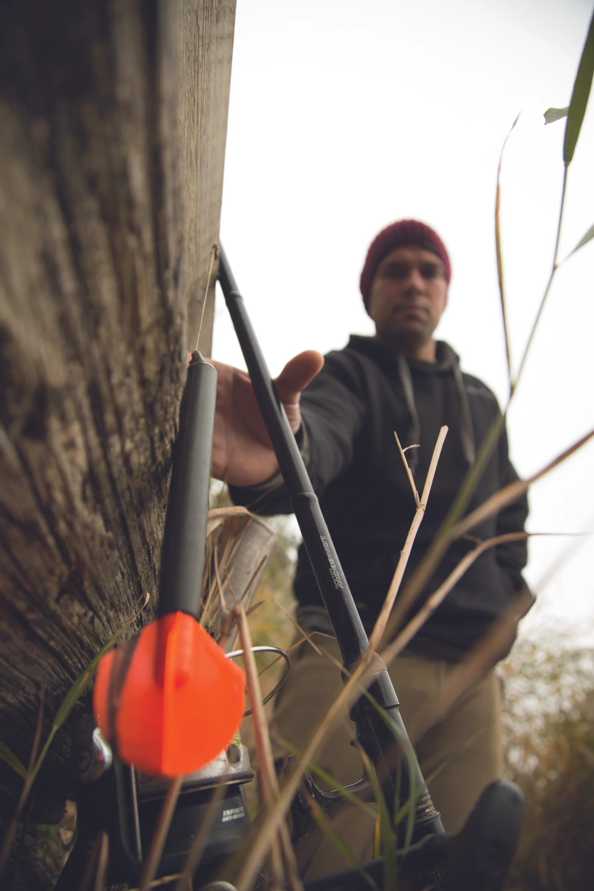 Autumn was coming and Marc got the marker rod out to find those smaller spots.