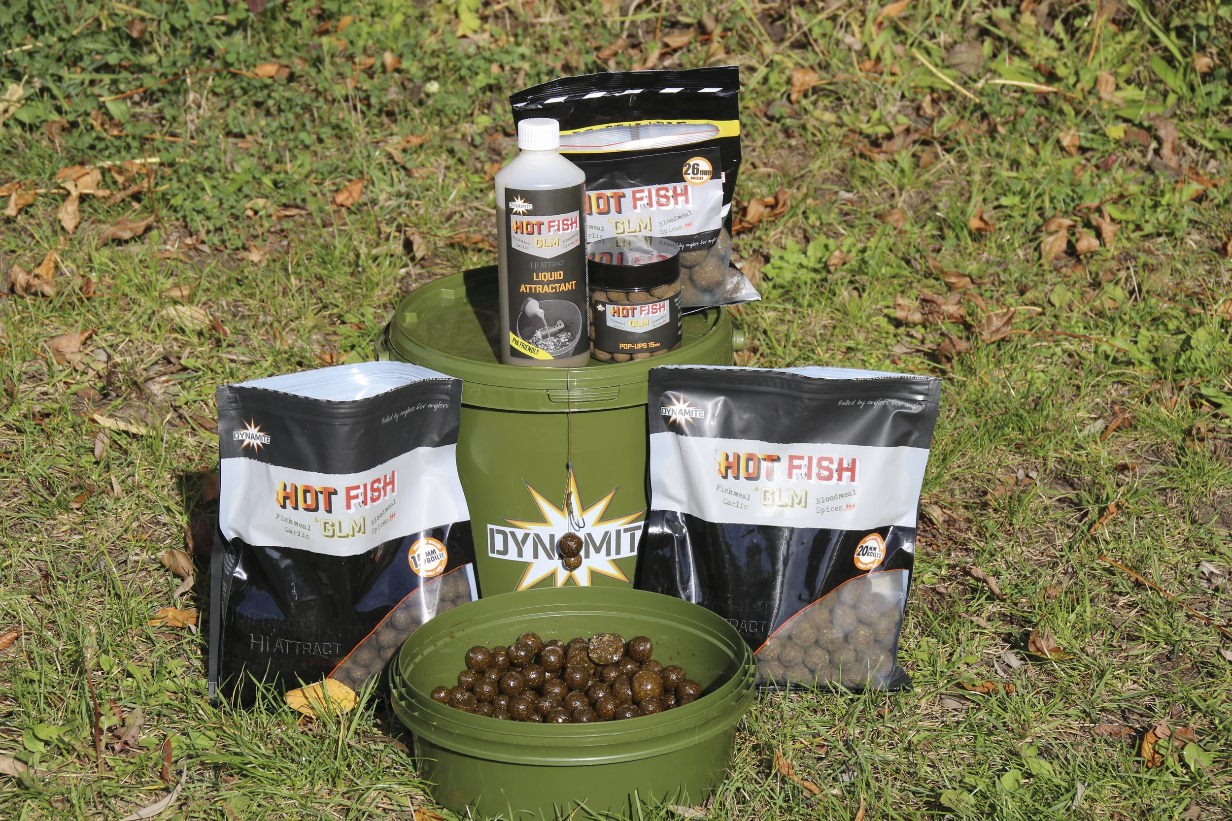 New Hot Fish & GLM boilies did well.